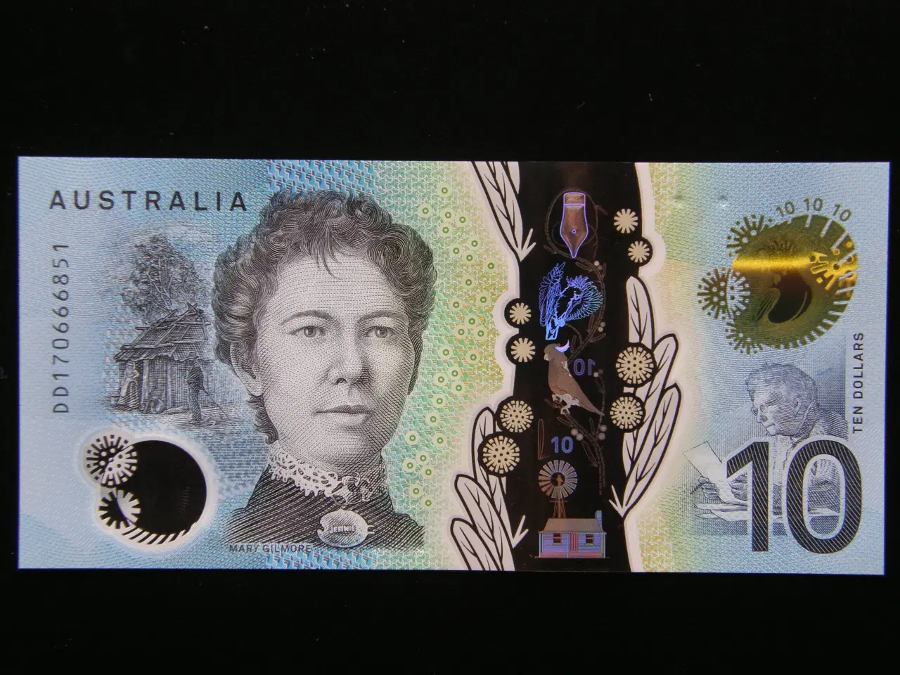 Billede 1 - Australien  10 Dollars  2017  Unc.