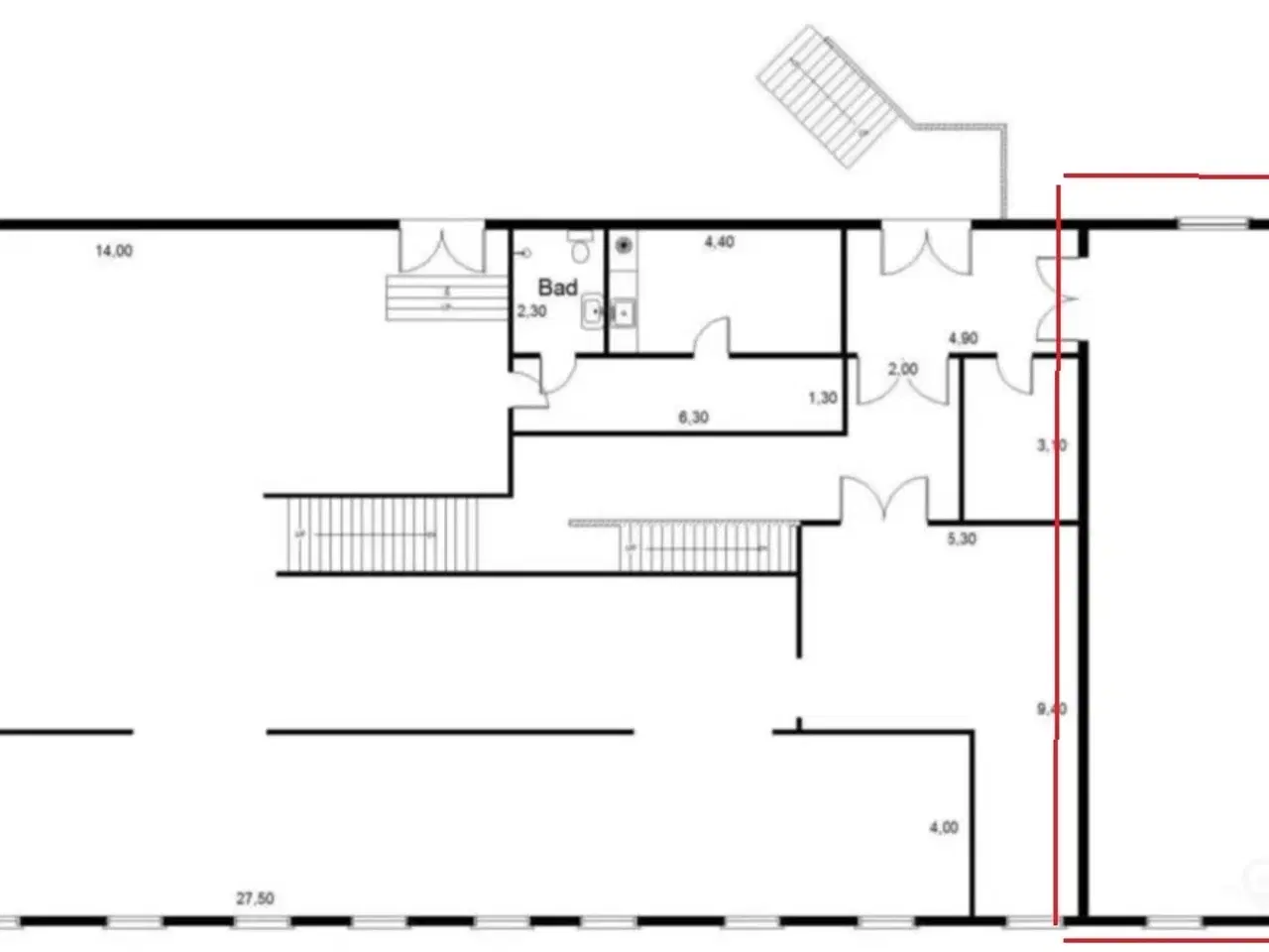 Billede 3 - Regulært lager lokale centralt i Egå.
