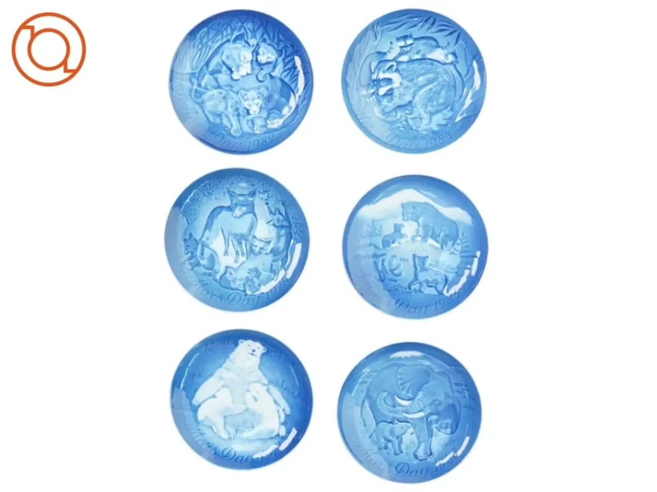 Billede 1 - Mors dag tallerkener fra Bing & Grøndahl (str. 15 cm)