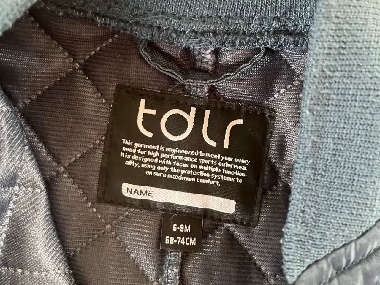 Billede 3 - Blå TDLR termodragt