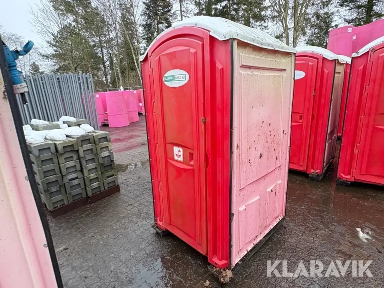 Billede 1 - Toiletkabine med håndvask 1 styk