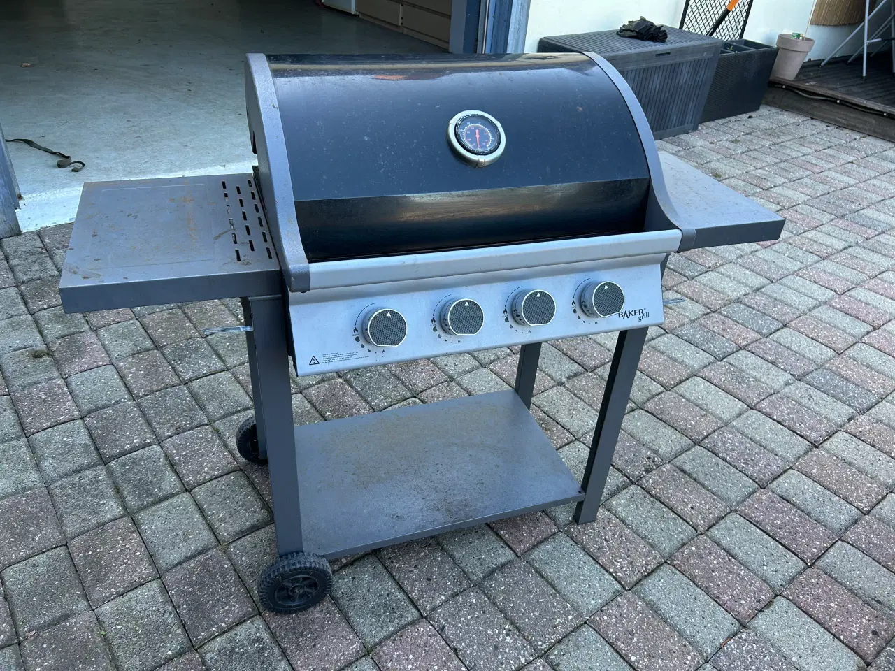 Billede 1 - Gasgrill Baker 4 zoner med grillspett 