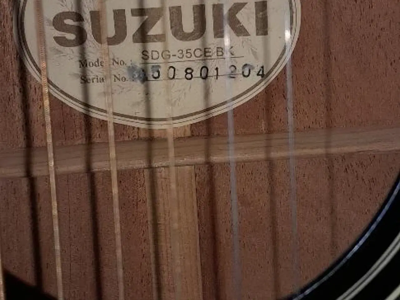 Billede 4 - Suzuki halvakustisk westernguitar