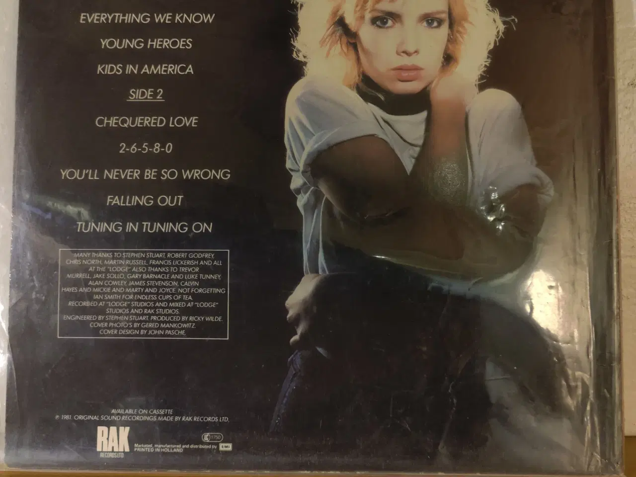 Billede 2 - Kim Wilde LP