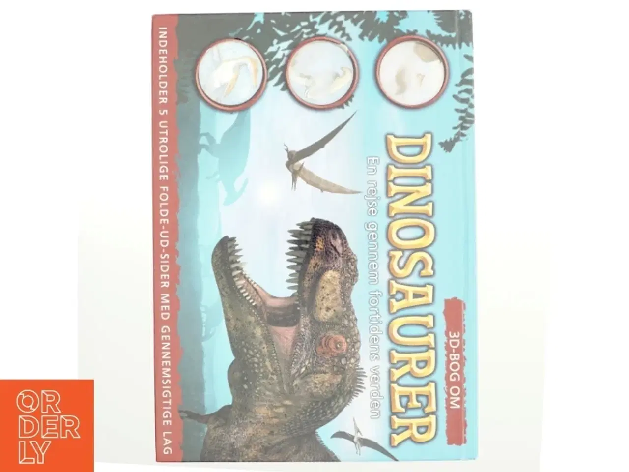 Billede 1 - 3D-bog om dinosaurer : en rejse gennem fortidens verden af Barbara Taylor (Bog)
