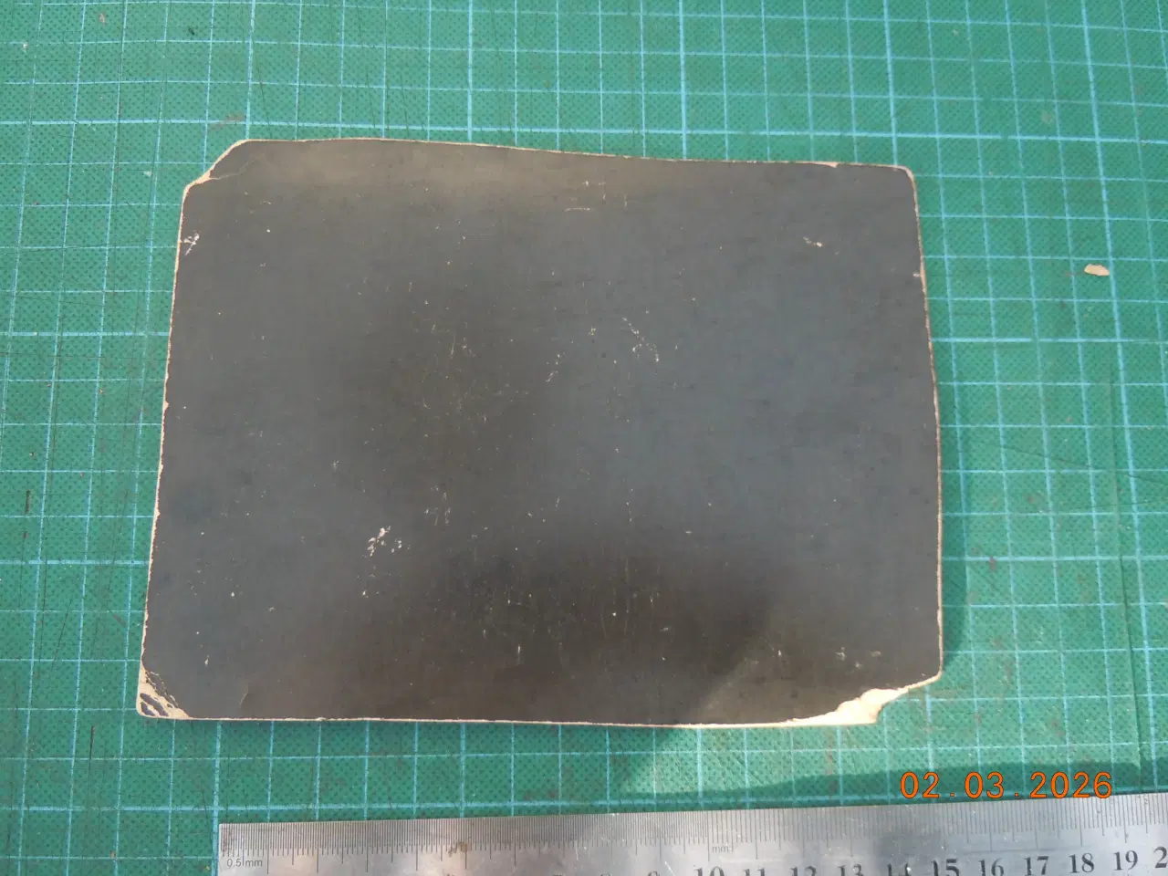 Billede 2 - Soldaterfoto på pap. Ukendt kompagni.