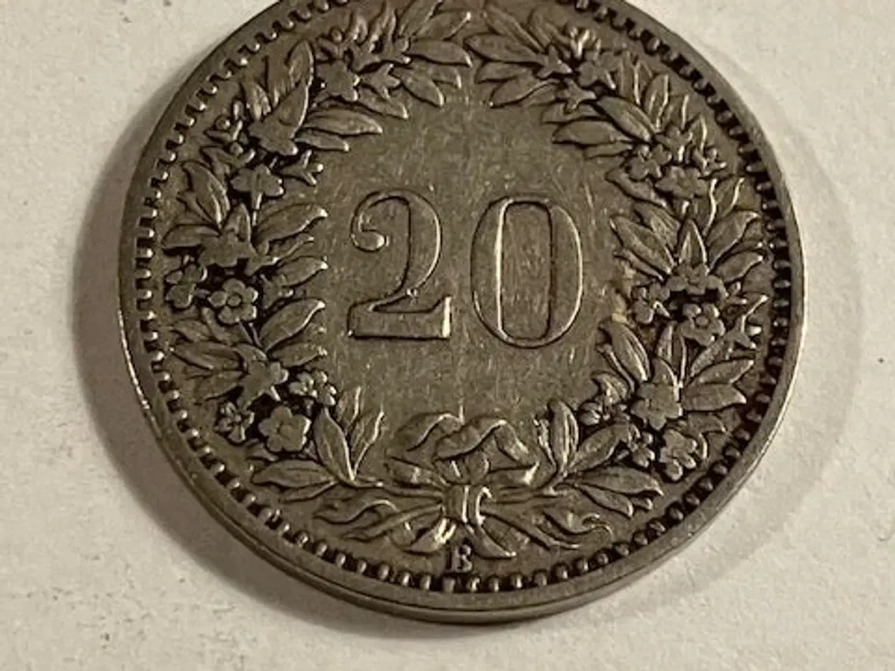 Billede 1 - 20 Rappen Switzerland 1883 B