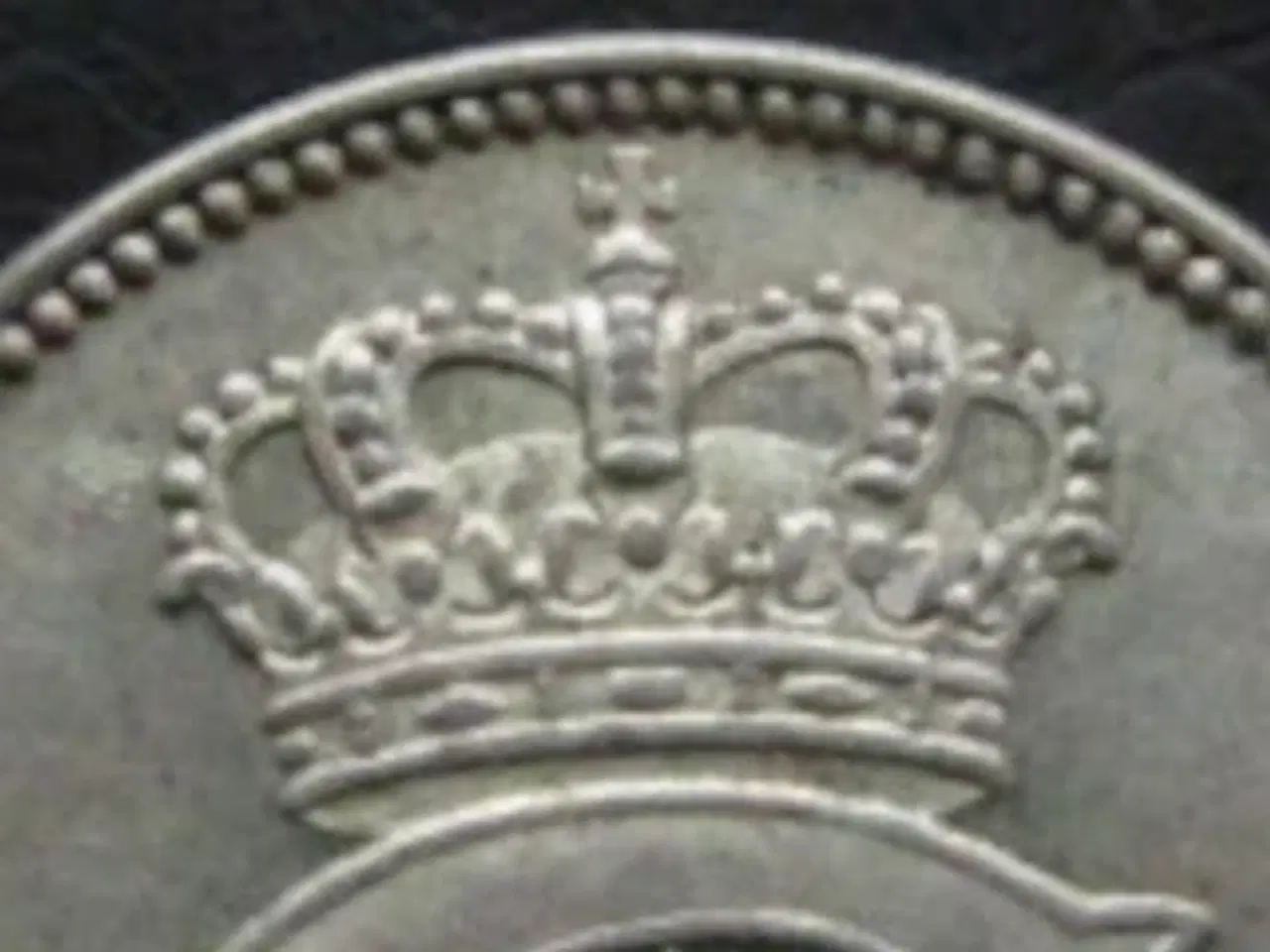 Billede 3 - 25 øre 1917 sølv flot