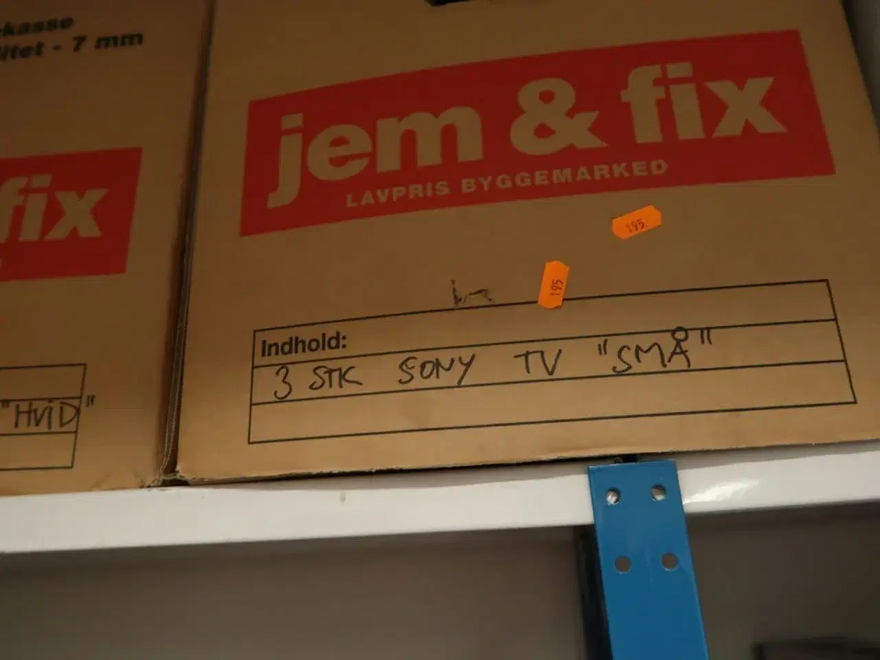 Billede 2 - Kasse med 3 stk. tv SONY