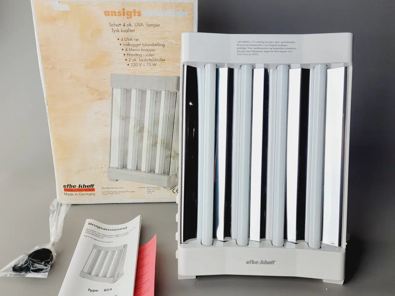 Billede 1 - ⭐️- ☀️ Næsten Nyt Ansigtssolarium - Efbe-Schott 