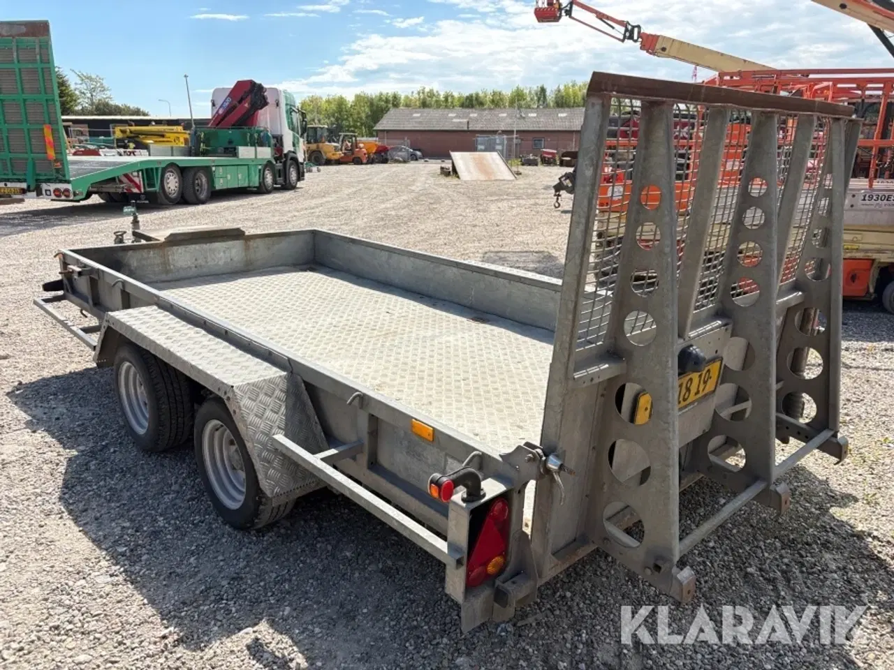 Billede 4 - Maskintrailer 2 akslet IFOR Williams GP 126-R