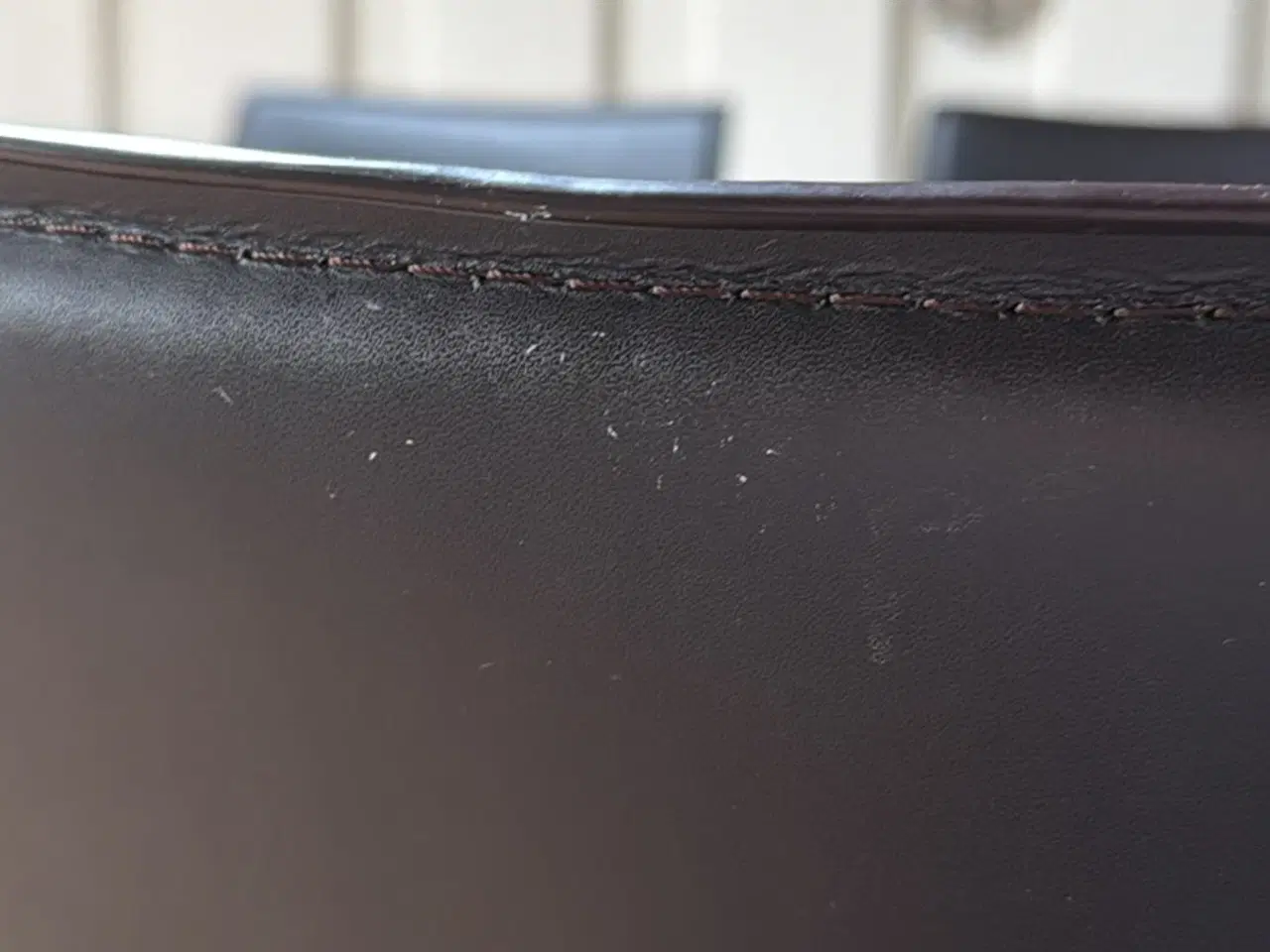 Billede 5 - 6 Brune spisebords stole 