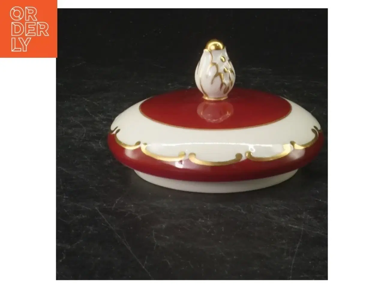 Billede 3 - Dekorativ sukker skål (str. Ø 10 cm)