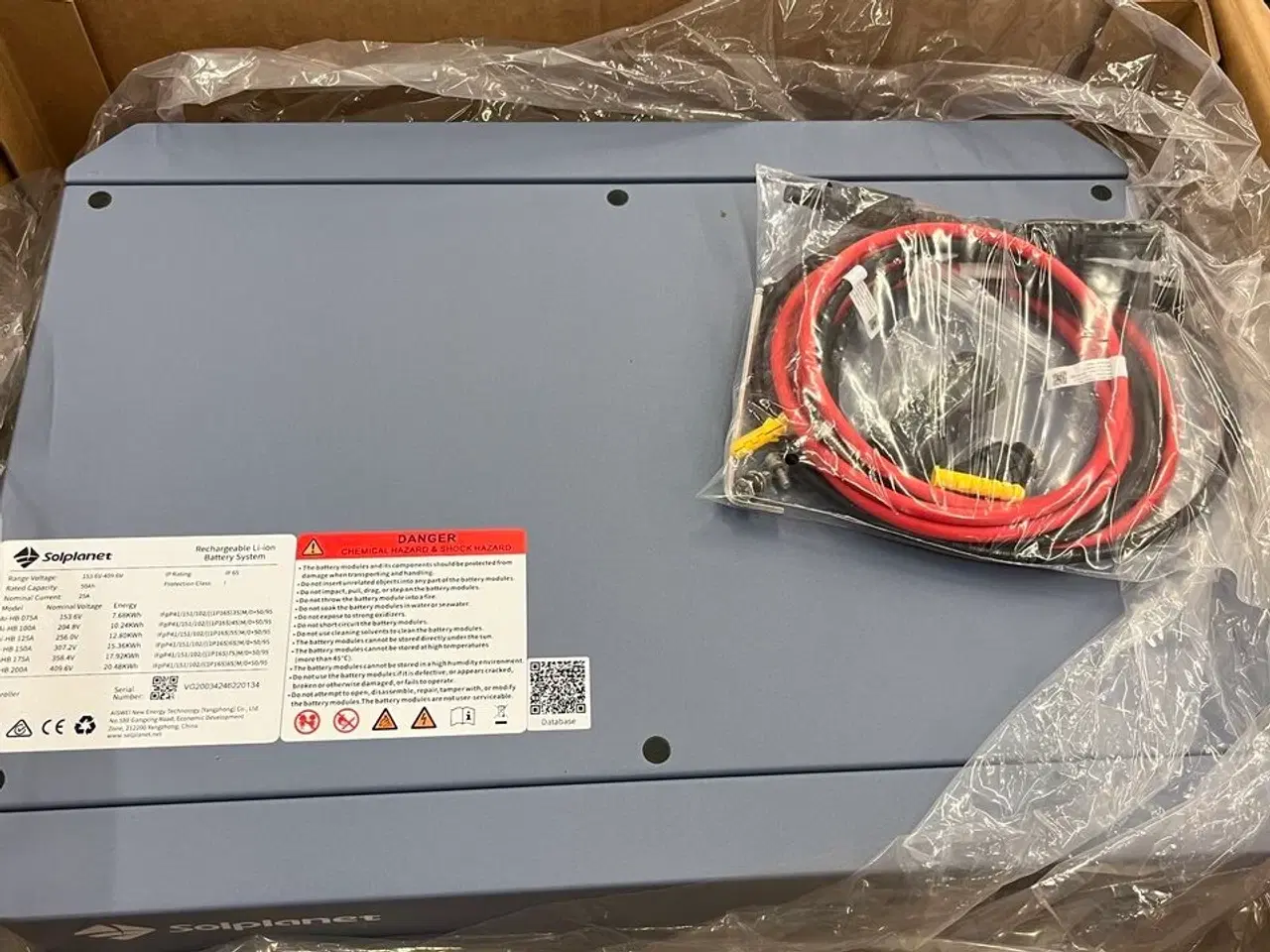 Billede 1 - 1 stk. Batteri SOLPLANET
