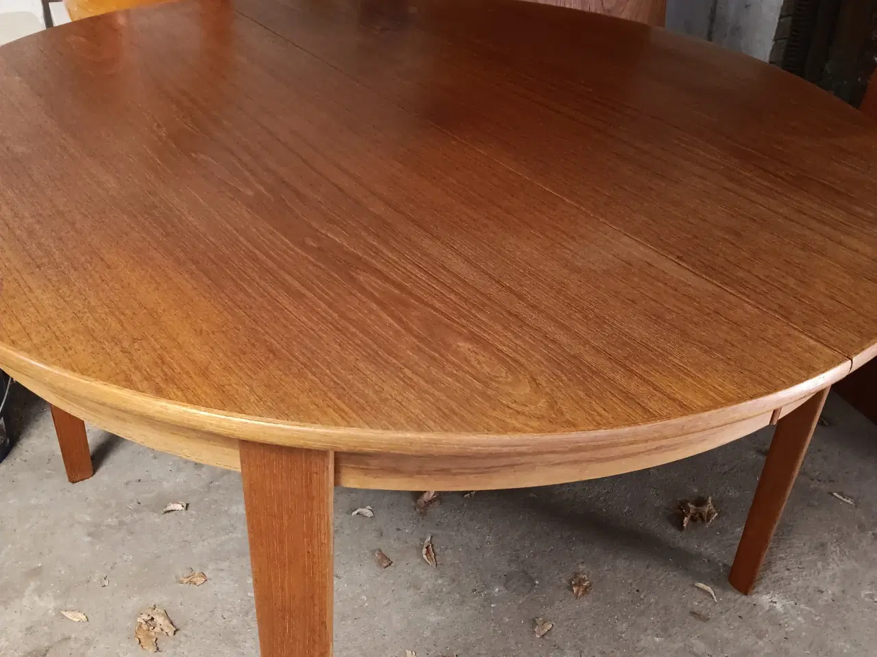 Billede 5 - Teak spisebord med stole