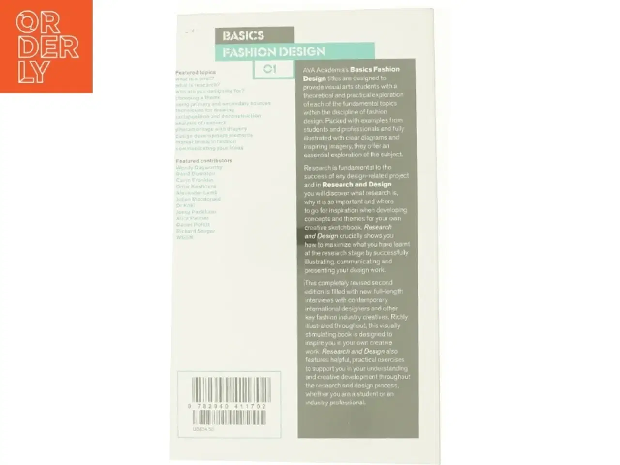 Billede 2 - Basics Fashion Design 01: Research and Design - 2nd Edition (eBook) af Seivewright, Simon (Bog)