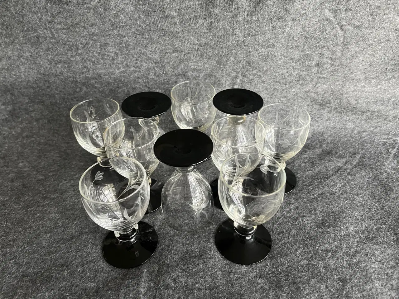 Billede 1 - Portvins glas fra Holmegaard