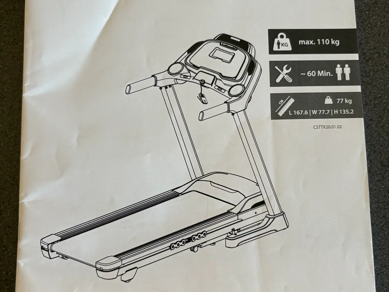 Billede 5 - Cardiostrong TX20 treadmill / løbebånd