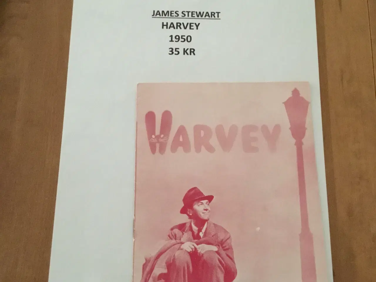 Billede 2 - FILMPROGRAMMER James Stewart - 4 gamle 