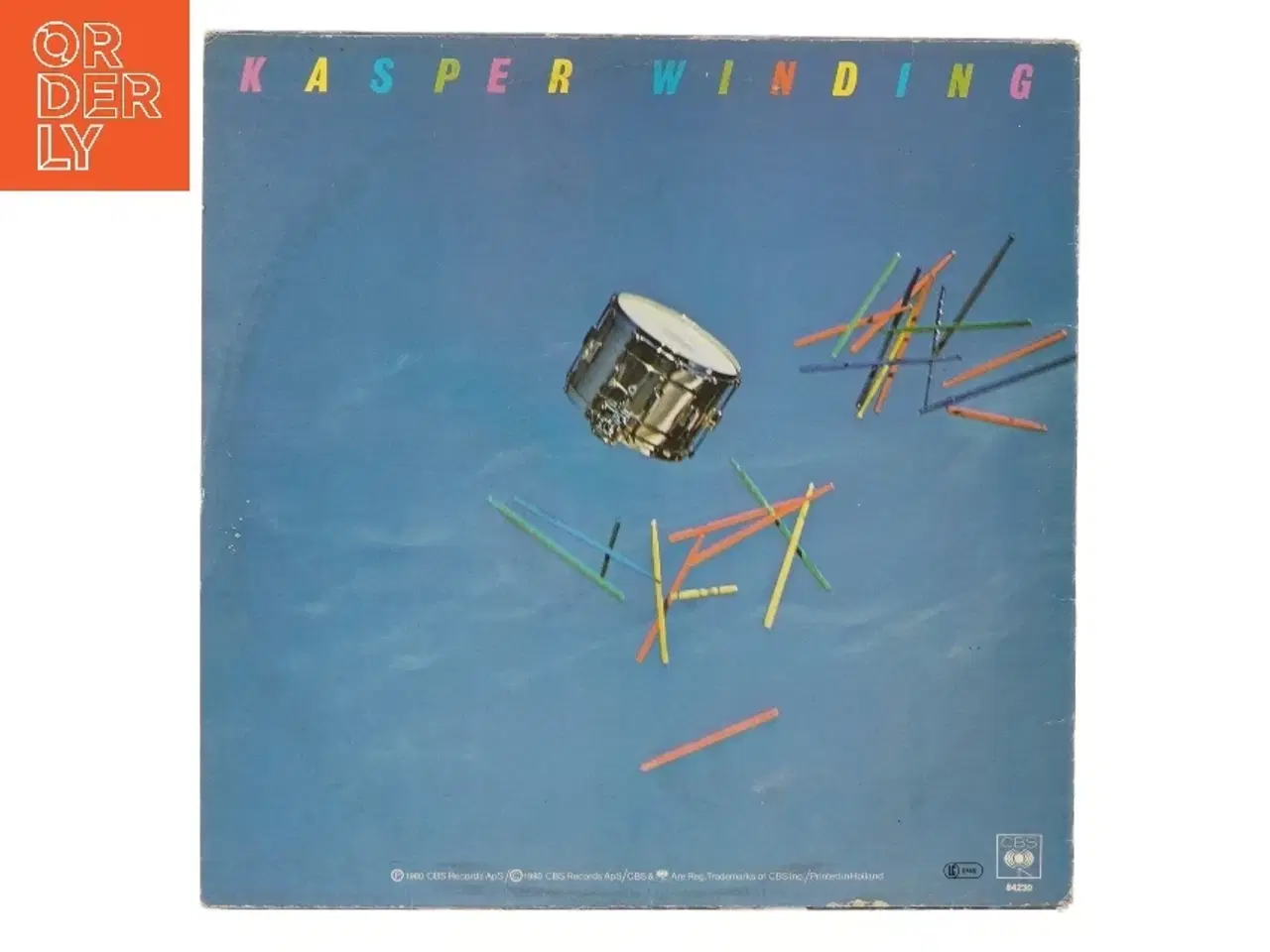 Billede 2 - Kasper Winding  Kick LP fra CBS Records