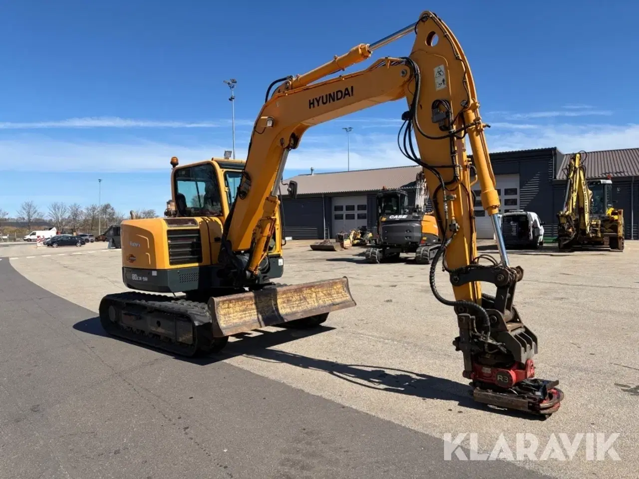 Billede 7 - Gravemaskine Hyundai ROBEX80CR-9A Rotortilt og centralsmørning