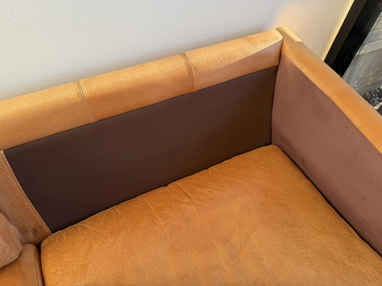 Billede 11 - Fed cognac lædersofa af Mogens Hansen