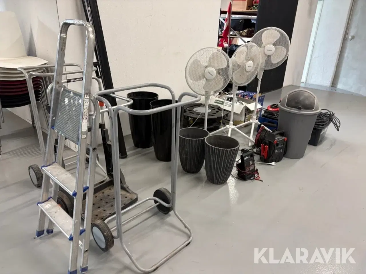 Billede 3 - Lot: forlængerledninger, blæsere og diverse.