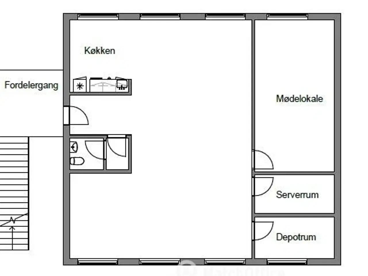 Billede 15 - Hyggeligt og effektivt kontorlejemål i Fredericia Midtpunkt