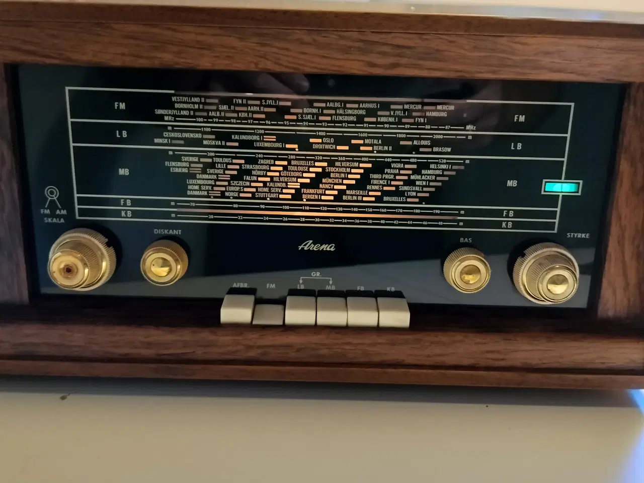 Billede 3 - Rørradio, ARENA, FB R 700 AC