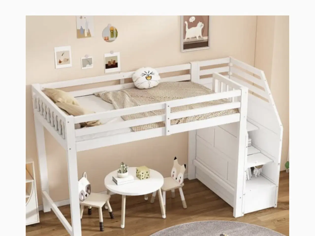 Billede 2 - Højseng med plads under