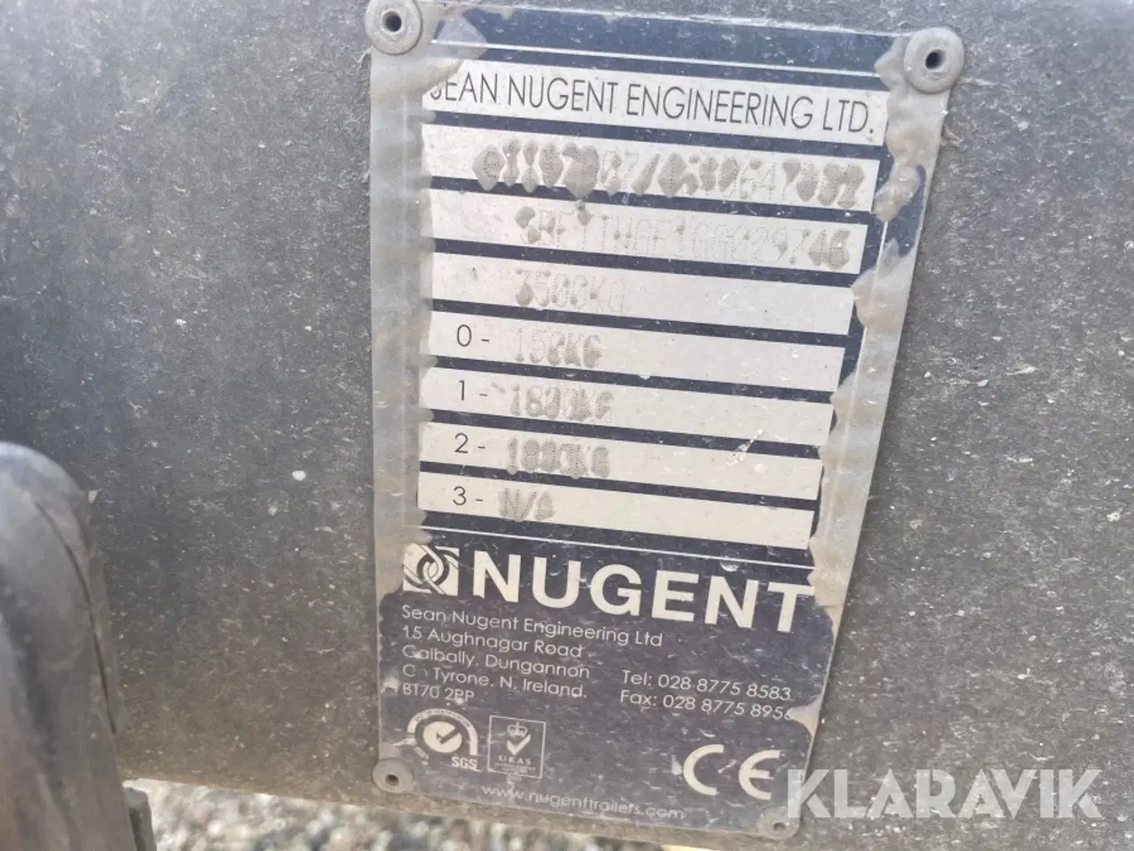 Billede 9 - Tiptrailer Nugent TT3500