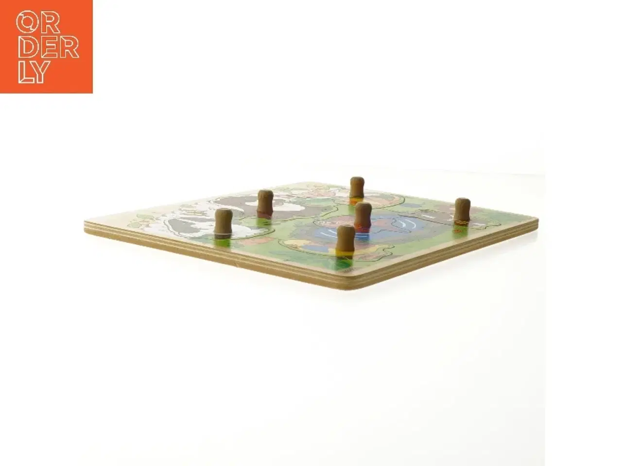 Billede 2 - Træ puslespil med dyremotiver fra Kids Wood (str. 28 x 20 cm)