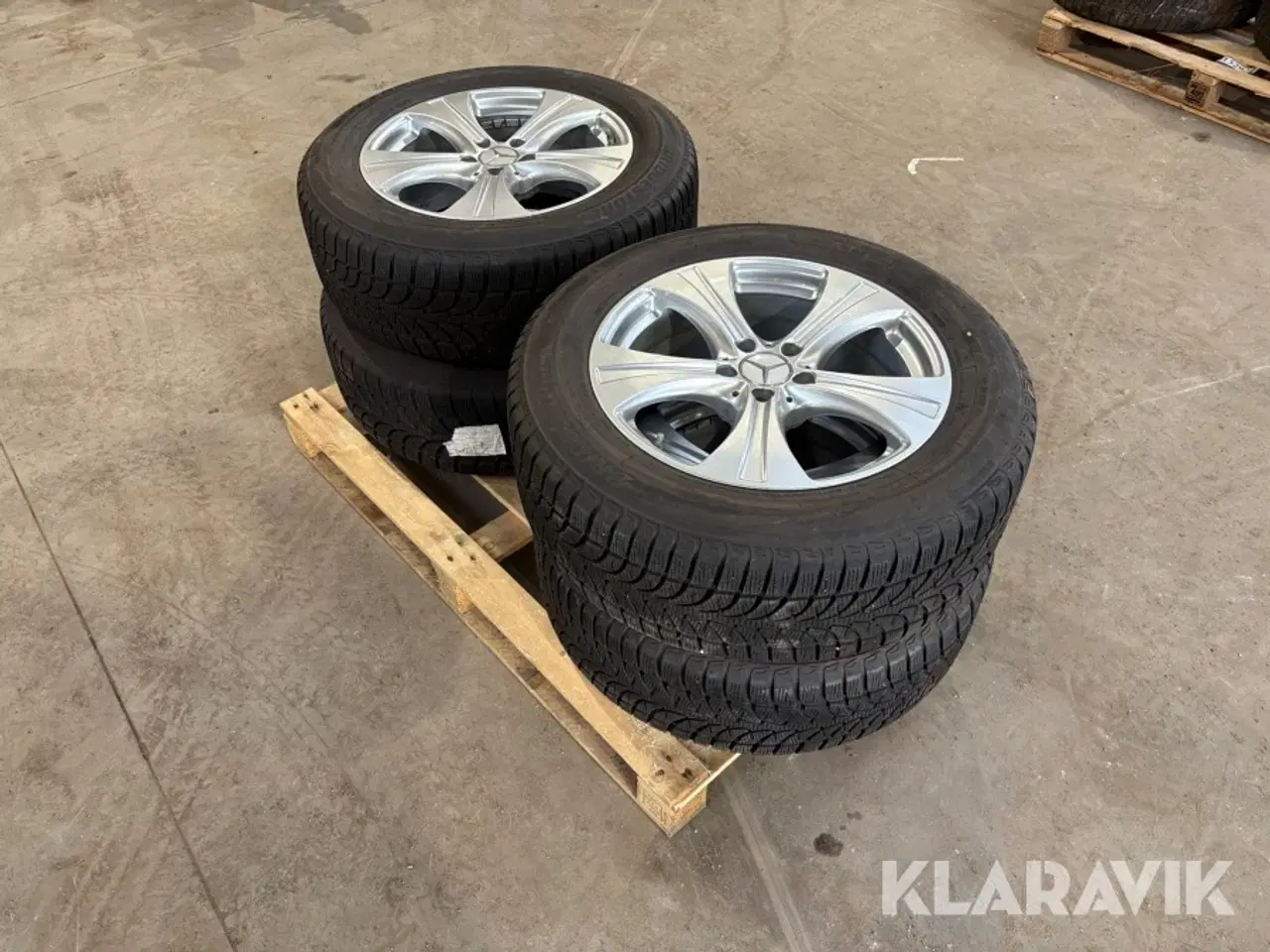 Billede 2 - Dæk & fælge Bridgestone Blizzak LM-80 Evo