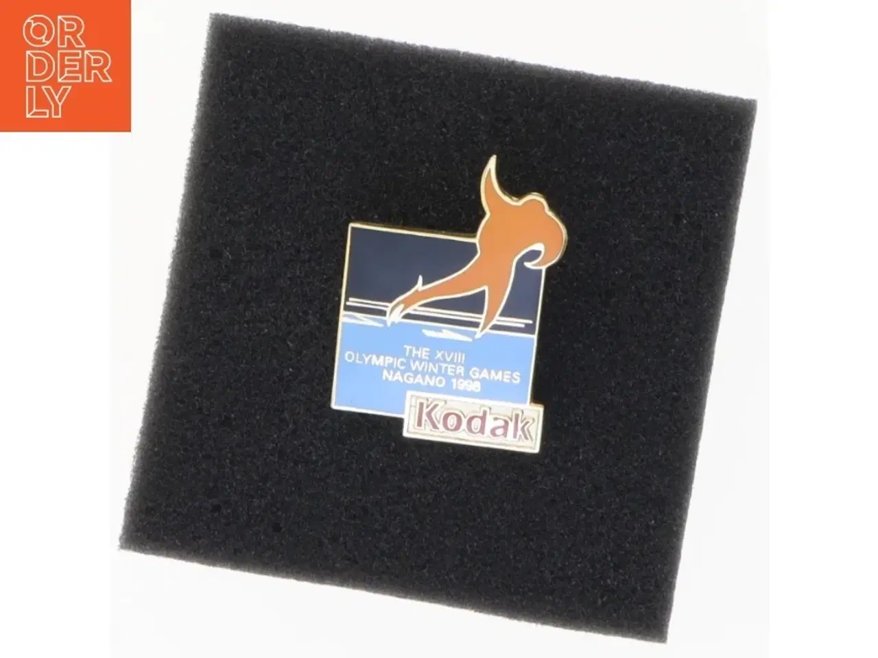 Billede 4 - Nagano 1998 Olympiske Lege Kodak Sponsor Pin (str. 2,5 x 2,5 cm)