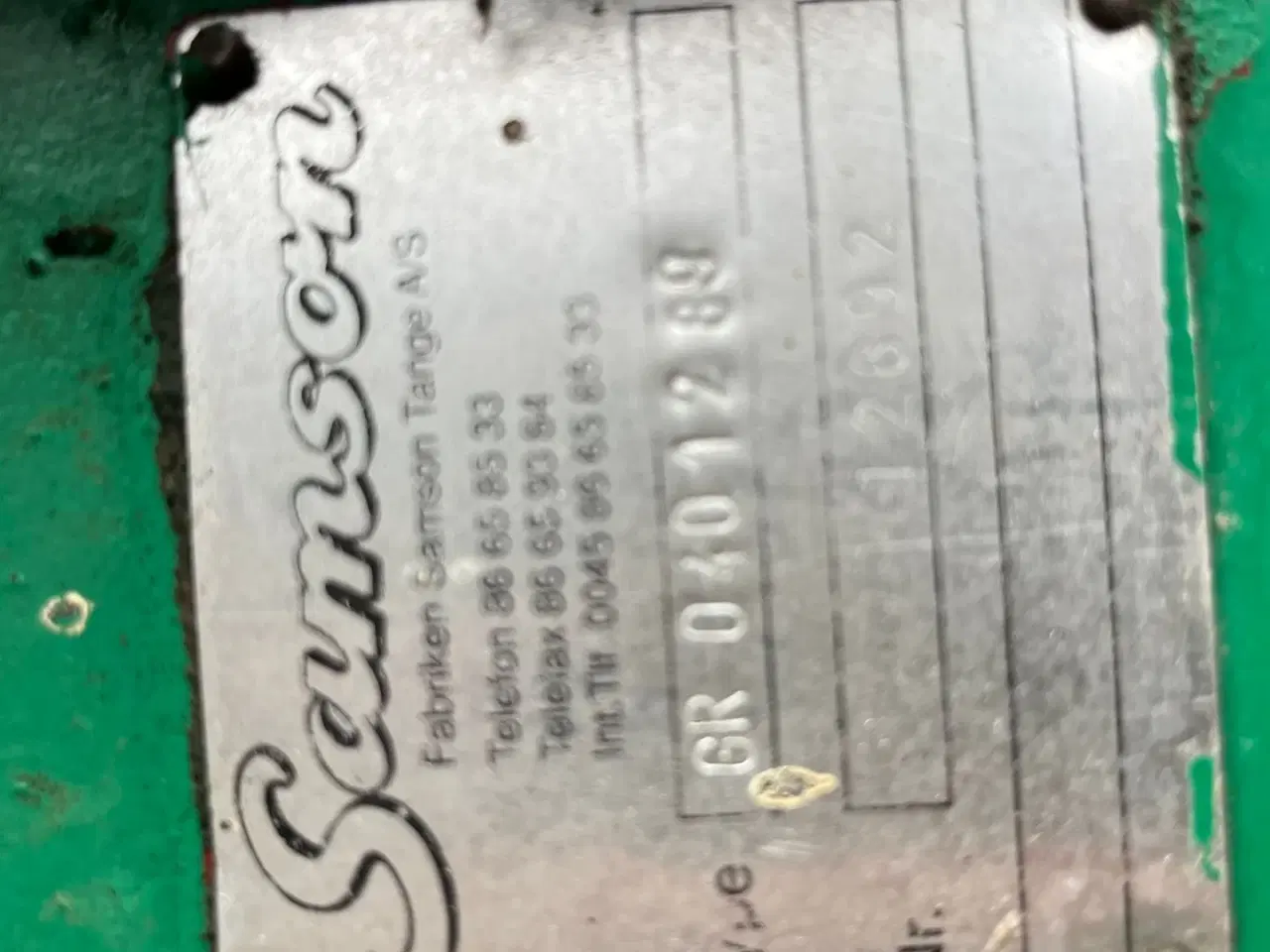 Billede 8 - Samson Gyllerører GR40.1289 gylle omrørrer med egen hydraulik anlæg