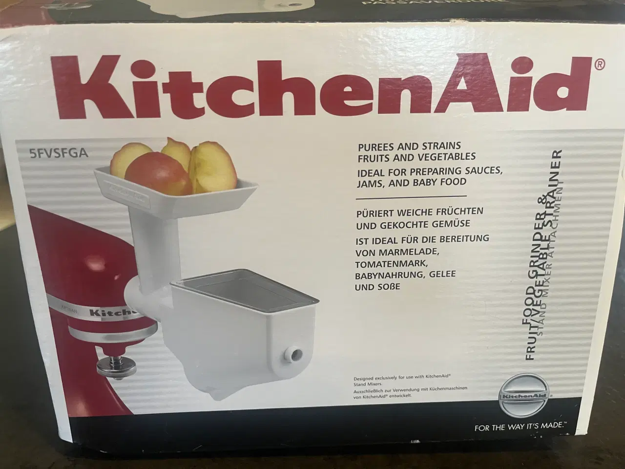 Billede 9 - KitchenAid Artisan 5KSM150 (rød) — velholdt + ekst