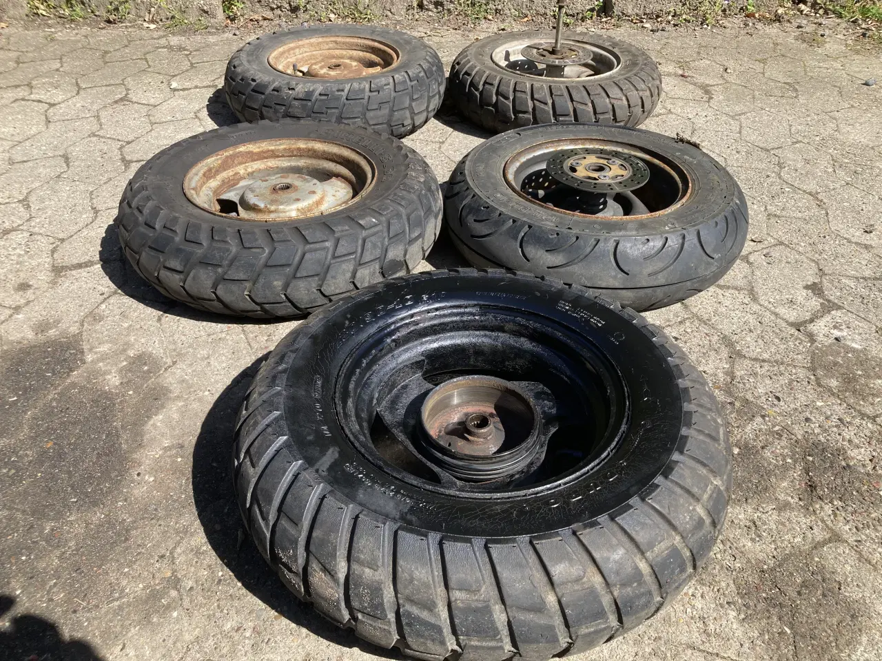 Billede 2 - 10”+12” fælge ( PGO HOT/BIG MAX )