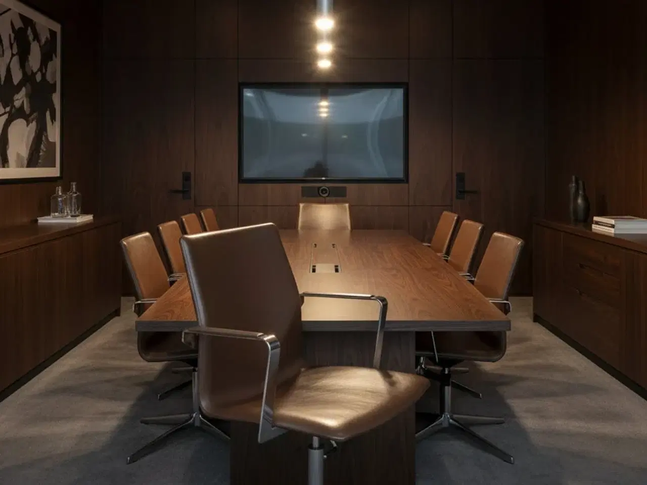 Billede 2 - Four Design - 4-Cast® XL Mødestol (Mørkebrun)