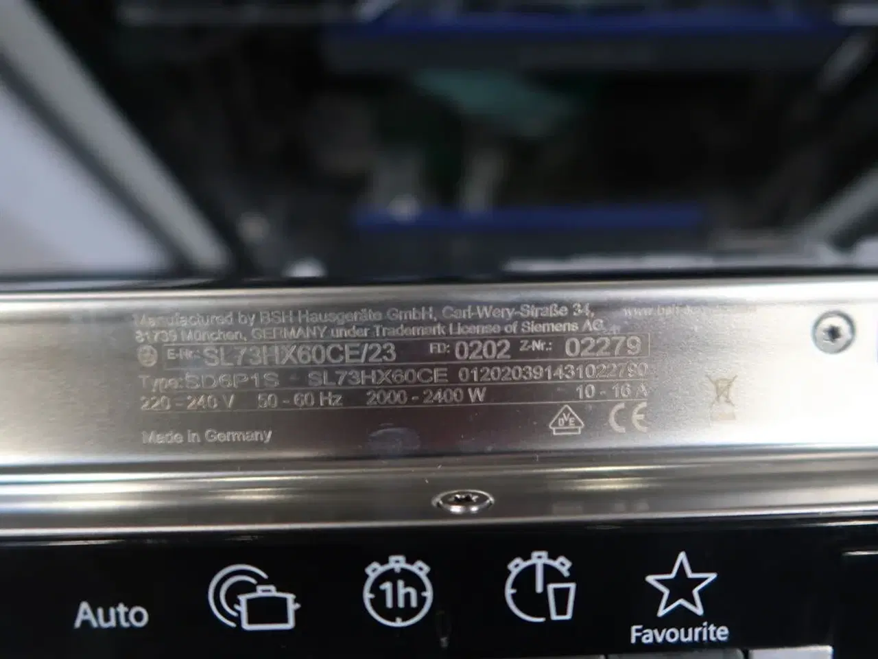 Billede 5 - Opvaskemaskine SIEMENS SD6P1S