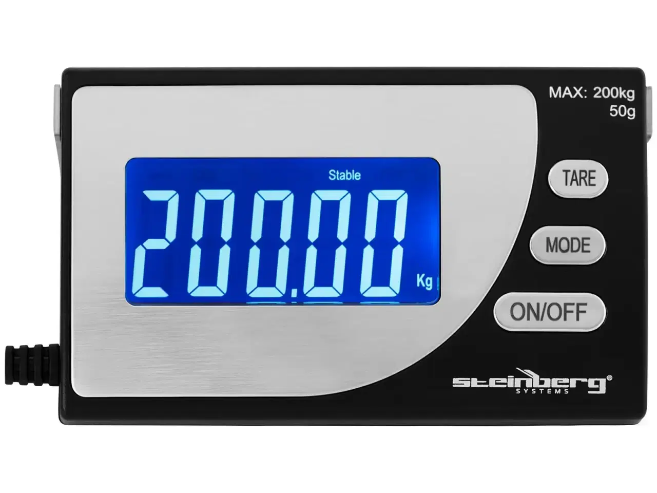 Billede 2 - Pakkevægt – 200 kg / 50 g – eksternt LCD