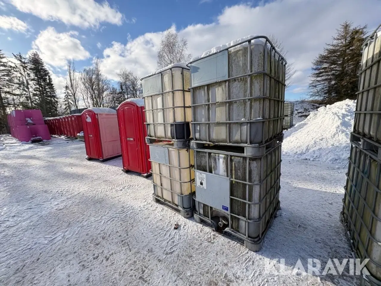 Billede 1 - Palletanke 1000 liters 4 styk