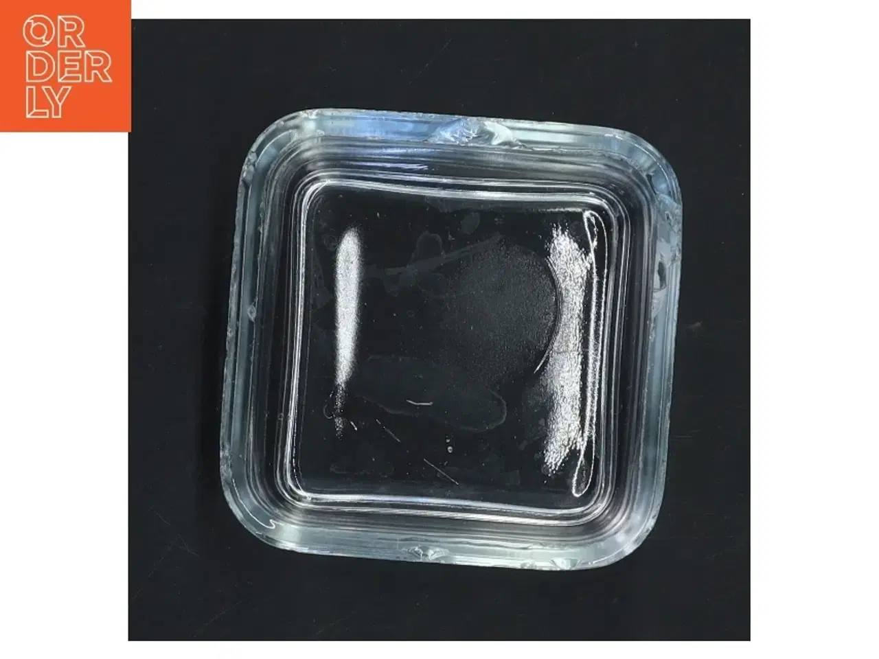 Billede 4 - Glas kvadratisk skål (str. 9x9x5 cm)