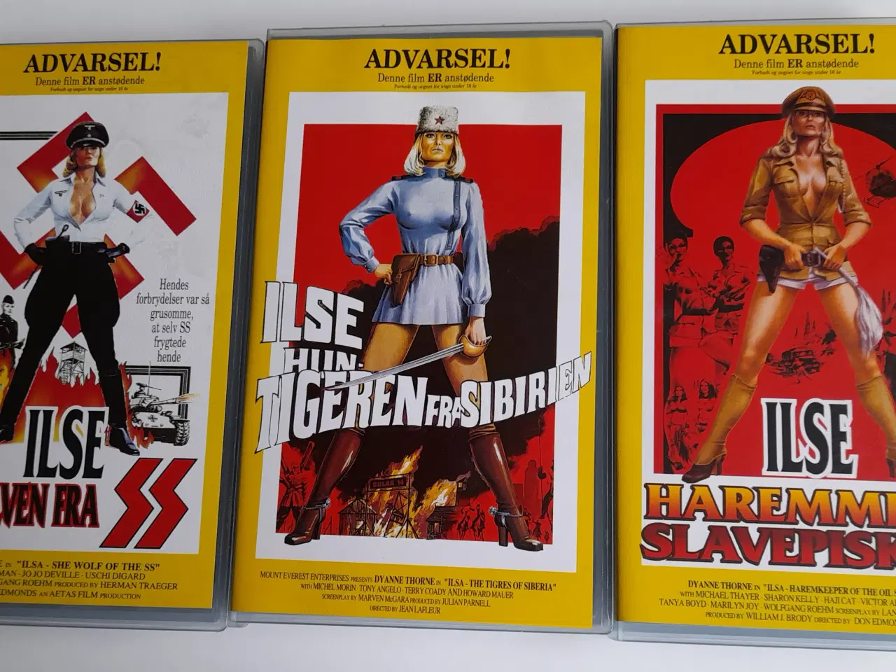 Billede 1 - Ilsa - VHS 3 Film