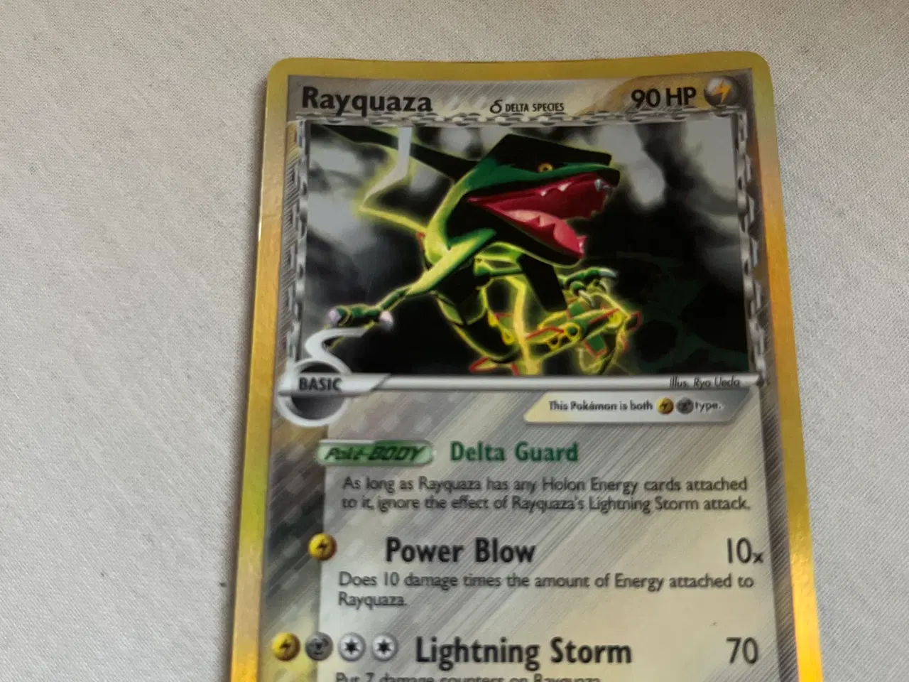 Billede 2 - Pokemon kort – Rayquaza Delta Species (2005, holo)