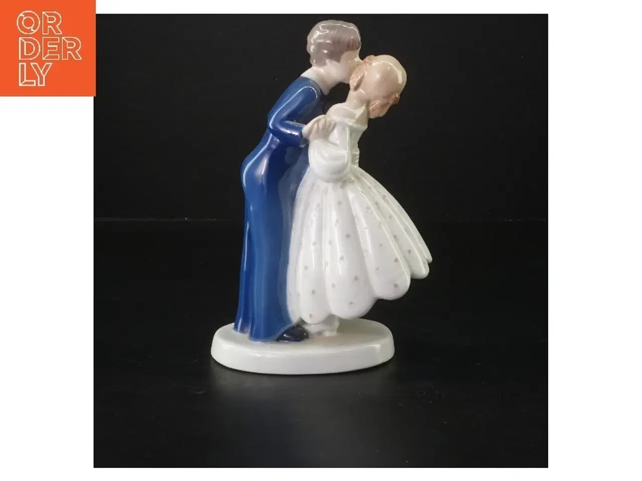 Billede 3 - Porcelænsfigur af dansende par fra B&G (str. 19 cm)