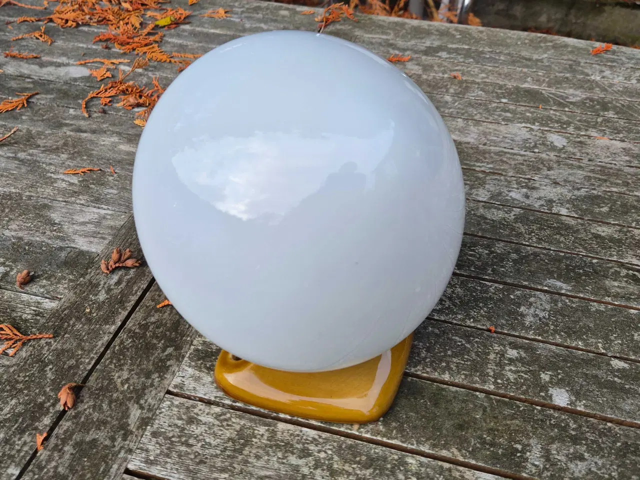 Billede 2 - Ifö badeværelseslampe med kuppelskærm