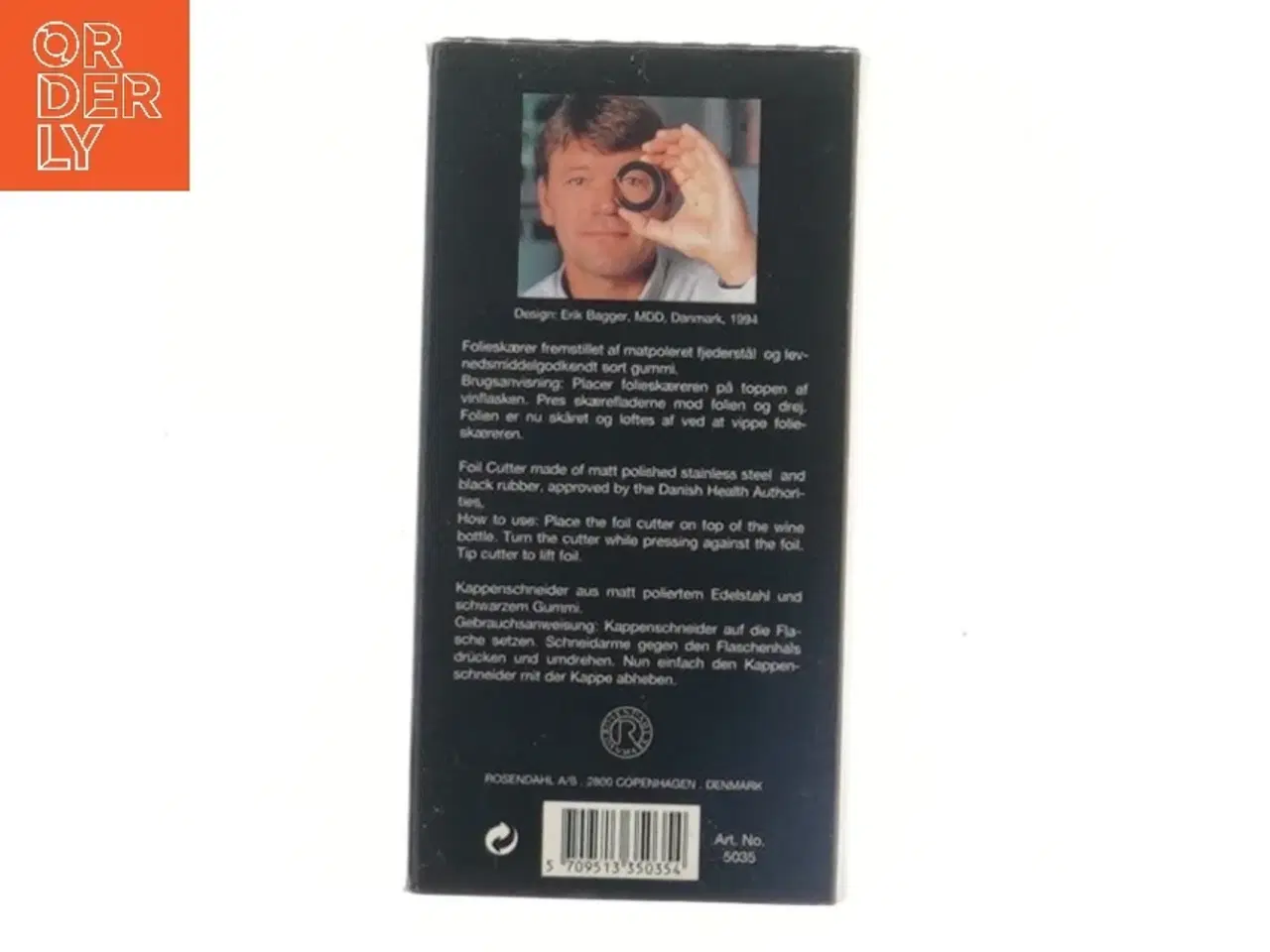 Billede 2 - Grand Cru folieskærer fra Rosendahl (str. Ø 5,5 cm)