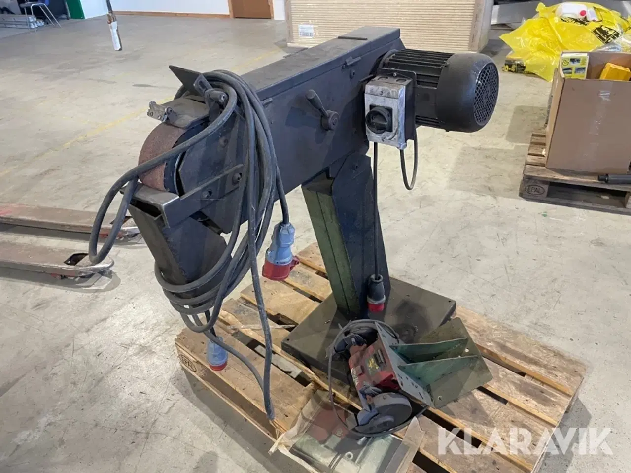 Billede 6 - Båndpudser og slibemaskine HM TAS-75