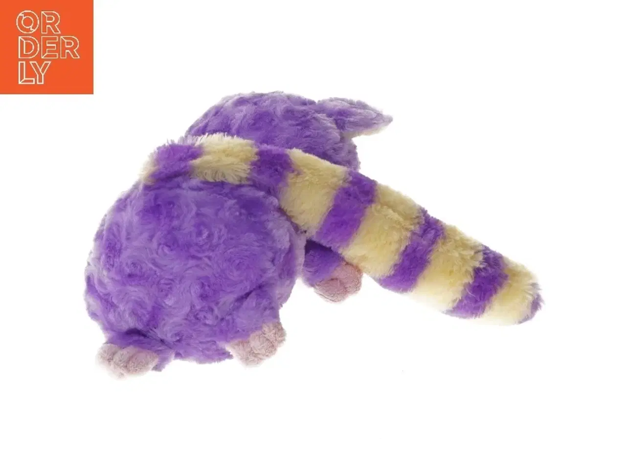 Billede 3 - Lilla tøjdyr med stribet hale (str. 20 cm)