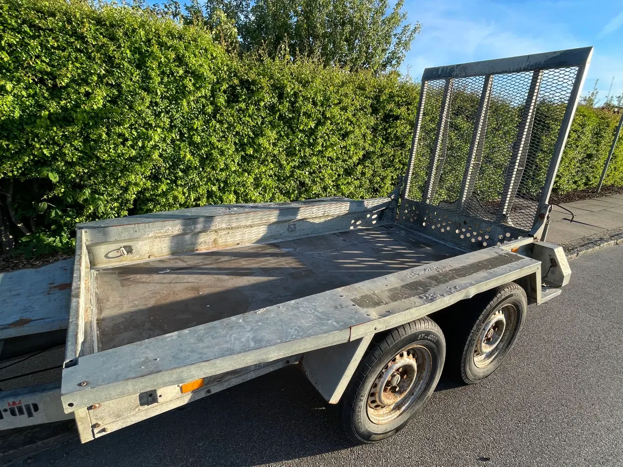 Billede 7 - Brenderup maskintrailer med rampe og dobbeltaksel